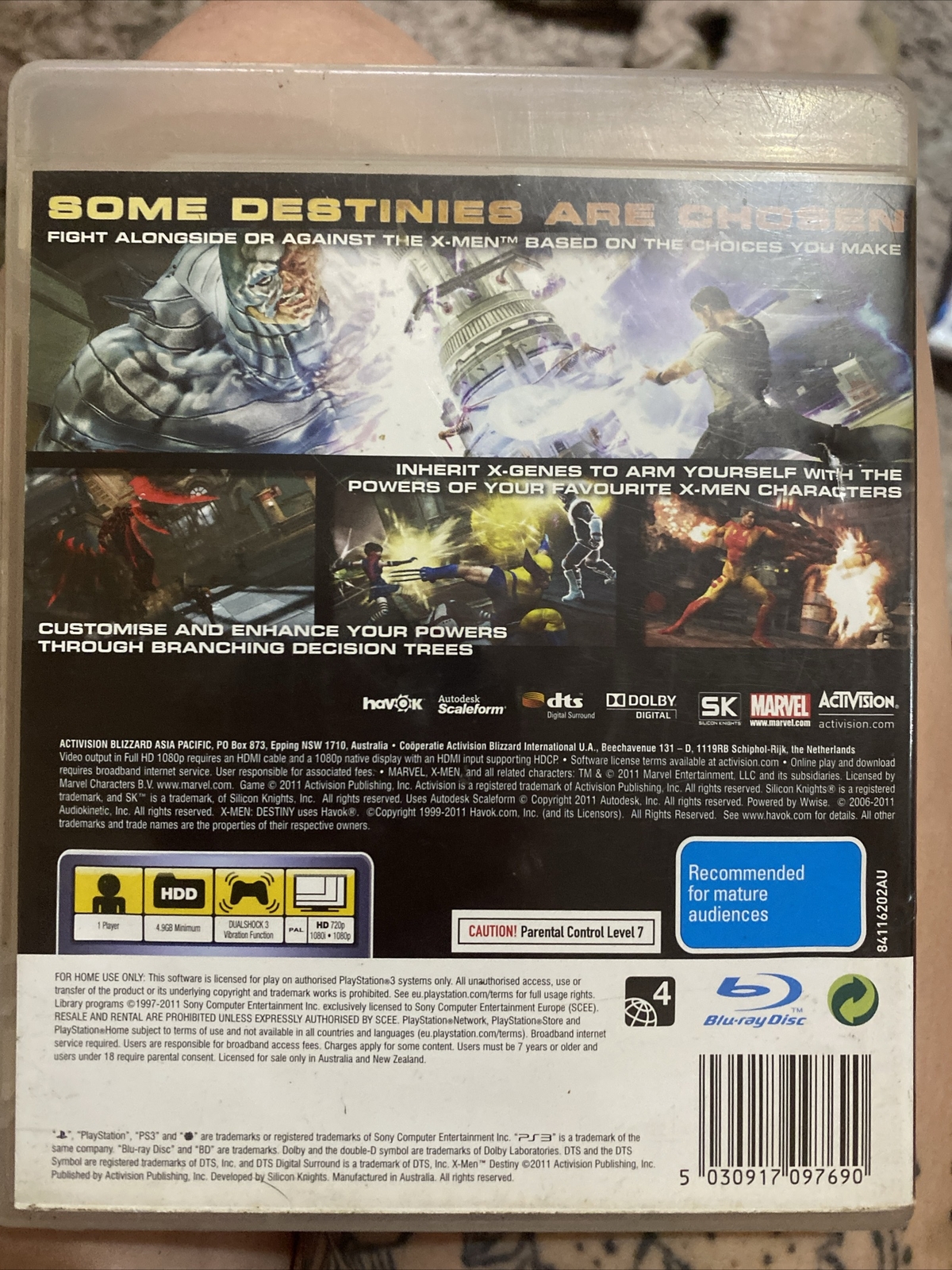 XMen Destiny PS3 Playstation 3 eBay