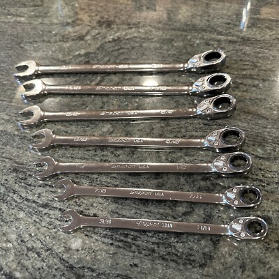 #ad Snap On soxrr707a Ratcheting Reversible Set 3 8 3 4” $389.95