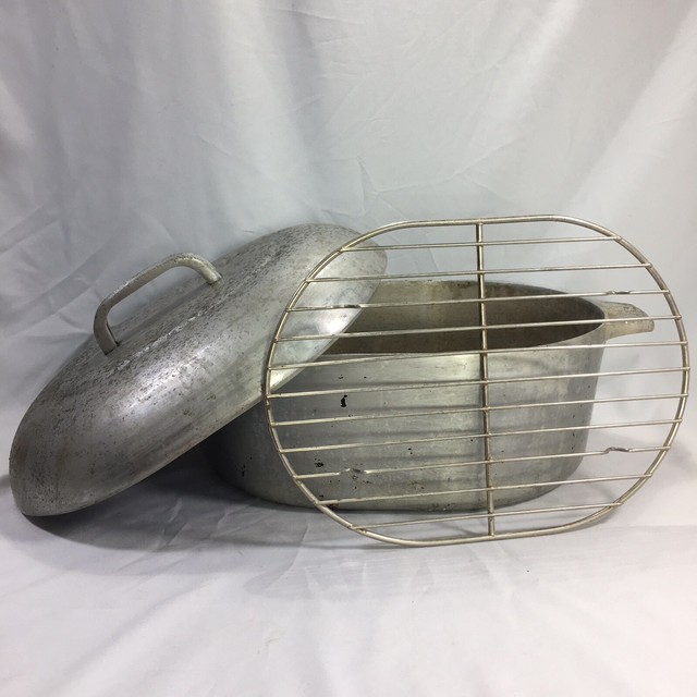 VTG Wagner Ware Magnalite Aluminum 4265 8 QT Roaster Dutch Oven Lid and