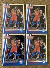 JOEL EMBIID 2017-18 Panini Threads #39 76ers Sparkle Dazzle /99 Lot x 4 Card