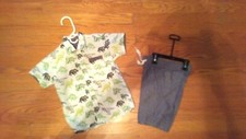 BOYS SZ 7 SHORTS SET DINOSAURES BY RETRO 1X1819