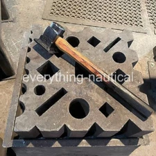 Vintage Blacksmith Flatter Hammer, Blacksmith Hammer, Forge Anvil Tools