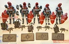 HASBRO Assorted Lot of GI Joe Action Figures  LOT OF 5 ALLEY VIPER SOLD AS IS