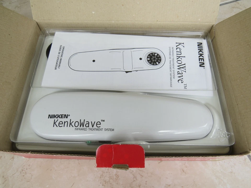 NIKKEN KenkoWave Infrared Treatment System Pain Light Therapy #1381 New in box - Image 2 of 4
