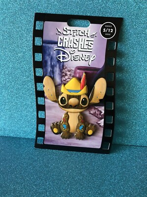 Stitch Crashes Disney Plush Pinocchio 5/12 | Mercari Stitch Pinocchio limited edition collection display picture 1