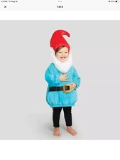 Hyde and Eek Boutique Soft Plush Gnome Pullover Infant Costume 6-12 Months