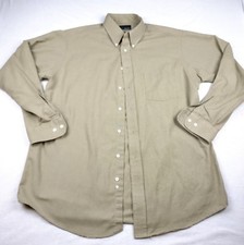 Bill Blass Menswear LS Button Front  Dress Shirt Size 16 1/2 34/35