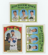 2021 Topps Heritage WRONG BACK ERROR White Sox Rookies / Tyler Chatwood Chicago