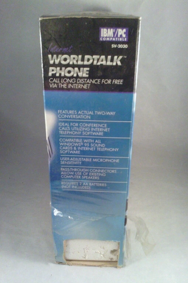 WorldTalk Phone InterAct SV-2030 PC Internet VOIP IBM/PC kompatibel, versiegelt, NEU - Bild 4 von 4