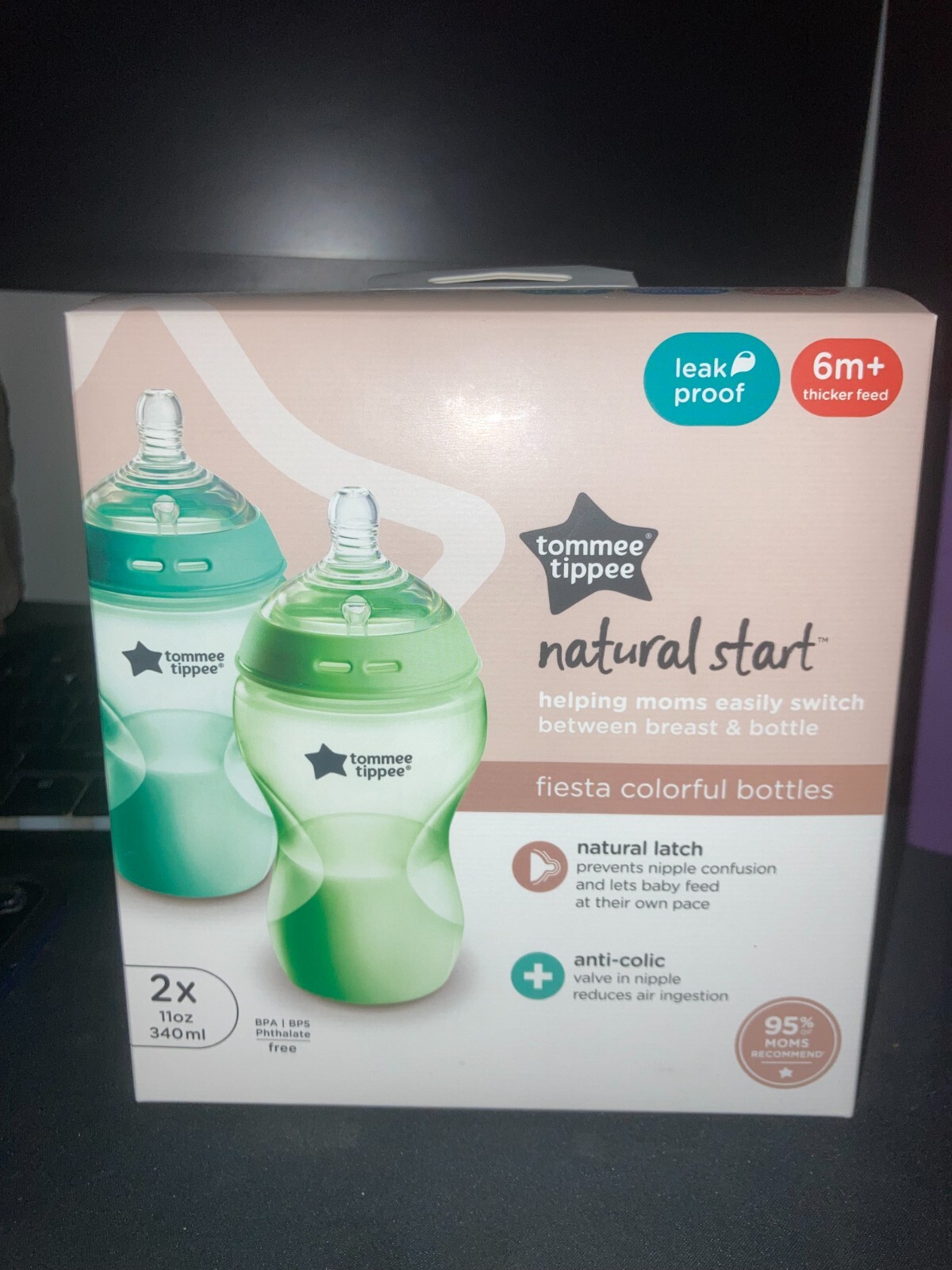 6m+ Anti Colic Natural Latch