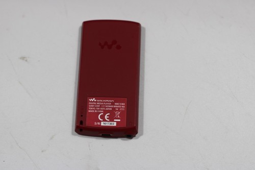 Reproductor multimedia digital Sony Walkman NWZ-E384 ROJO (8 GB) 1617303 EN CAJA - Imagen 4 de 4