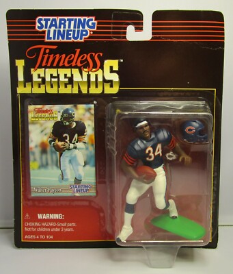 1995 WALTER PAYTON Starting Lineup Timeless Legends White Shoes