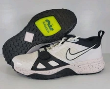 NIKE MENS SIZE 11 AIR ZOOM DIAMOND ELITE TURF BASEBALL CLEATS BLACK DZ0503-104