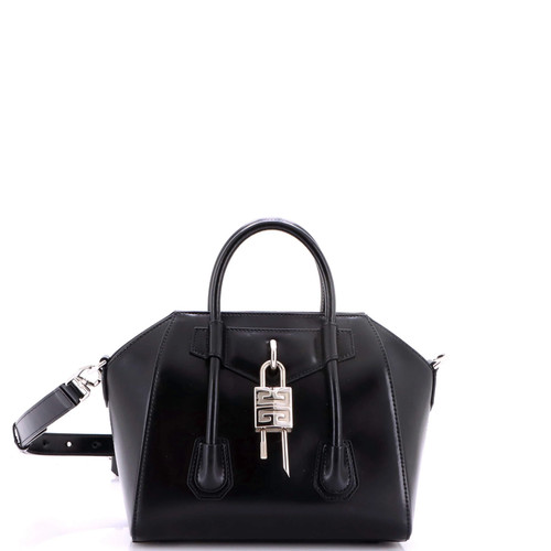 Givenchy Antigona Lock Bag Leather Mini