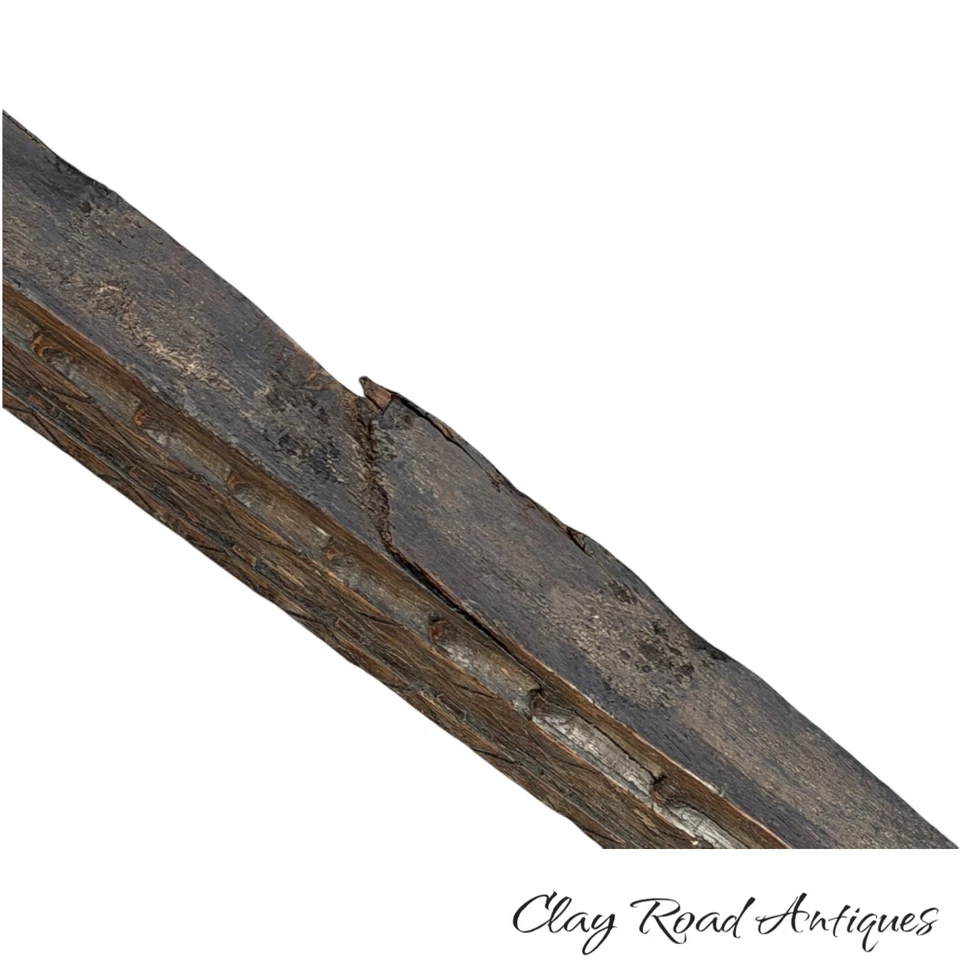 antiguo mueble de época peregrino tripulación patio armario siglo XVII siglo XVII tallado Foto 4 de 4