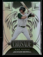 2023 Panini Chronicles #10 Jackson Merrill Crusade Holo