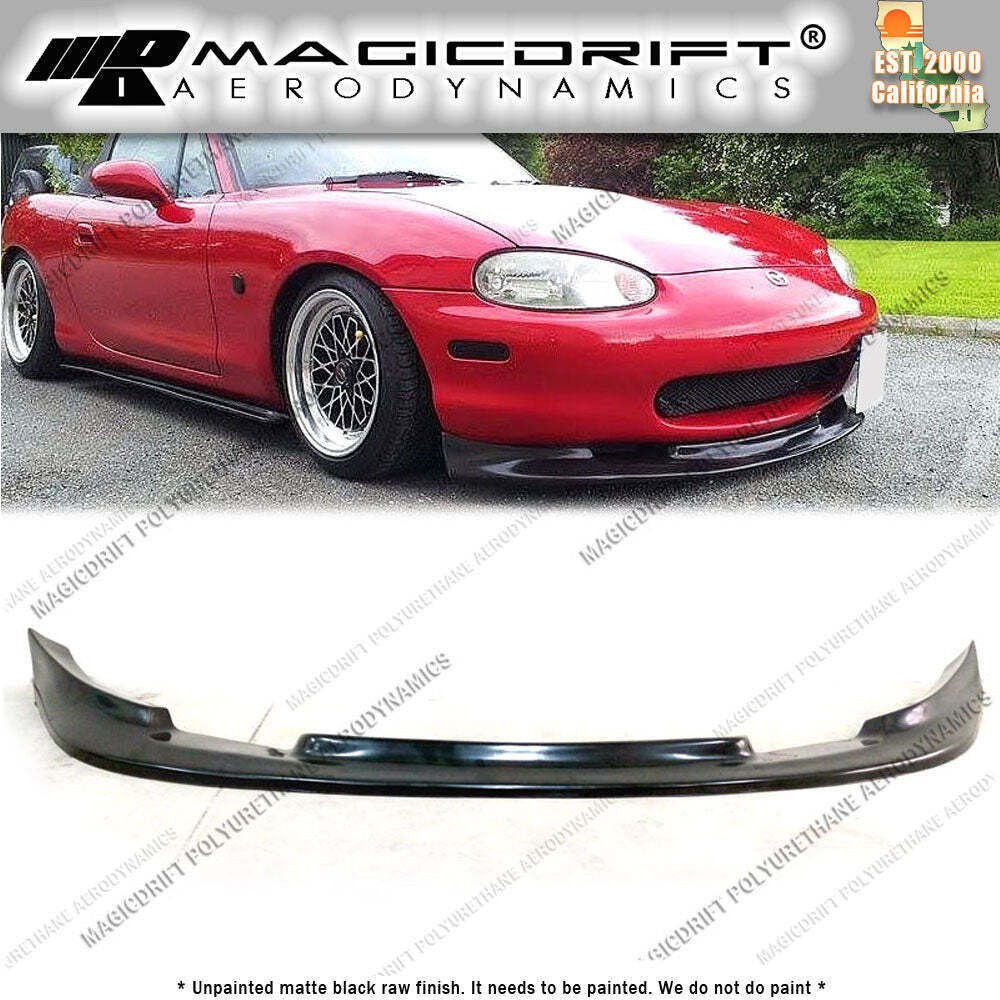 For 99-00 Mazda Miata MX-5 NB1 Garage GV Style Front Bumper Chin