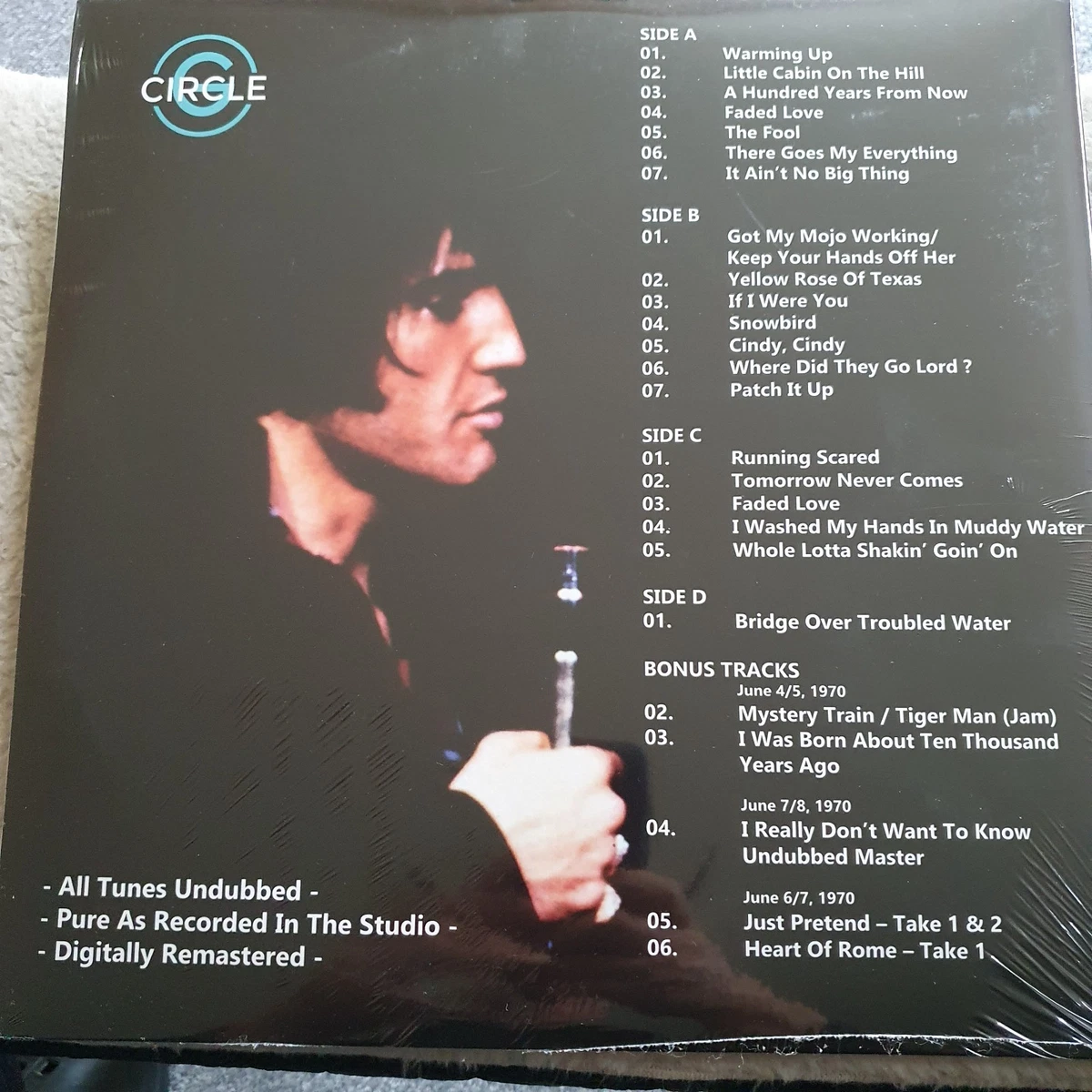 ELVIS PRESLEY "THERE'S A WHOLE LOTTA SHAKIN' GOIN' ON" LTD BLUE VINYL 2LP & CD.