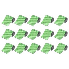 7200 PCS Glass Mirrors Disco Ball Tiles Self-Adhesive Green 5x5mm, 15 Sheet