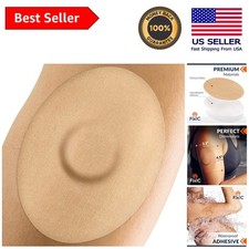 Durable Tan Adhesive Patches for Libre 1, 2, 3 - Easy Peel Stick Application