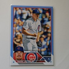 Topps Update Series Mark Leiter Jr. #US13 Serial Numbered /50 Cubs Baseball Card