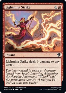 Lightning Strike - Dominaria United #137 Common