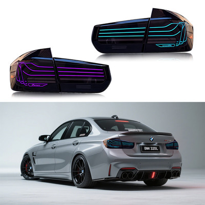 RGB LED Tail Lights For 2013-2019 BMW 3 Series F30 F35 Laser Line Animation