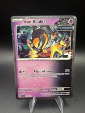 Play! Pokemon Prize Pack 6 Stellar Crown Cosmo Holo 071/142 Iron Boulder Clean