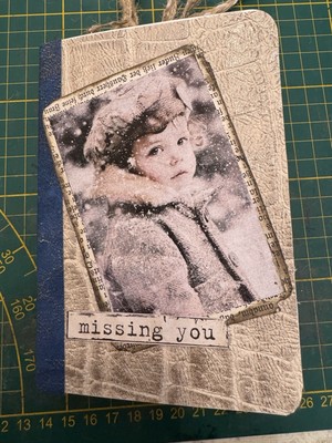 Junk Journal Notizbuch Scrapbook Handarbeit Grunge Vintage Unikat Tagebuch