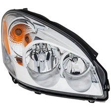 Right Headlight For Buick Lucerne 2006-2011 Halogen w/ Bulb w/ White Turn Signal