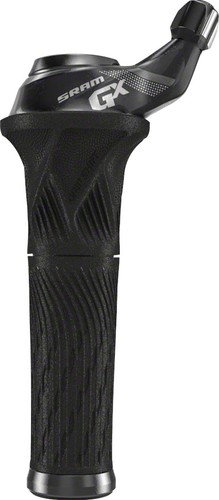 SRAM GX GripShift 11-fach hinten schwarz mit Feststellgriff und beschichtetem Kabel