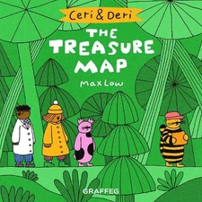 Ceri & Deri: The Treasure Map by Max Low Paperback Book