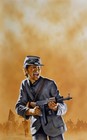 "Guns of the South" original art western cover illustration Fred Gambino 1997 — photo 1