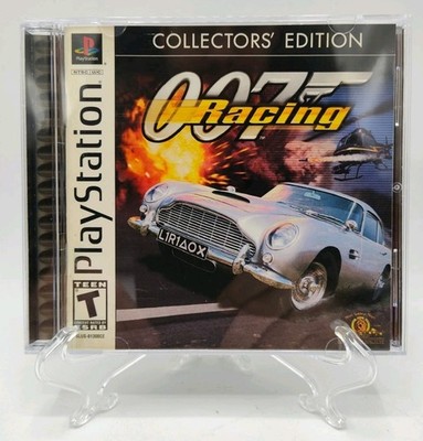 007 Racing - (PS1, 2000) *CIB w/ Reg Card + Case Protector* VGC* Tested!