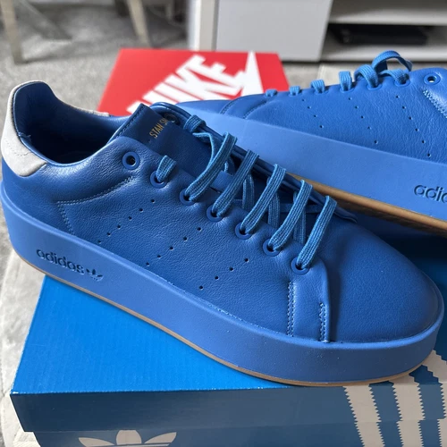 ADIDAS STAN SMITH RECON UK TAGLIA 5 BLU EURO 38 BELLE DA VEDERE AUTENTICHE