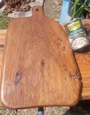 VERY Resinous True Old Growth Sinker Cypress Wood Bread Cheese Charcuterie Board