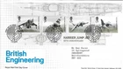 2019 British Engineering - Harrier Jump Jet MS, RM FDC, FDI London SW1 SpHS