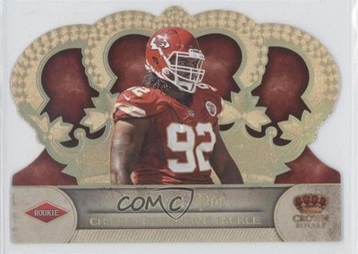 2012 Crown Royale Holo Gold 51/99 Dontari Poe #182 Rookie RC 0a7