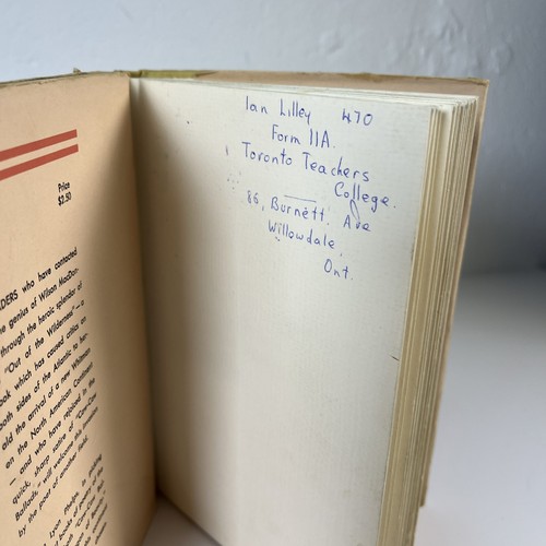 Poésie reliée signée Armand Dussault et autres poèmes Wilson MacDonald 1959 - Photo 3 sur 9