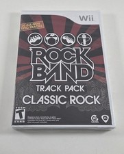 Rock Band Track Pack: Classic Rock (Nintendo Wii, 2009) Brand New Sealed