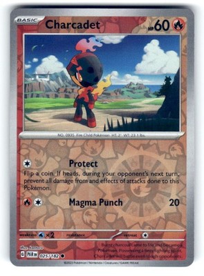 SV04: Paradox Rift #025/182 Charcadet Reverse Holo