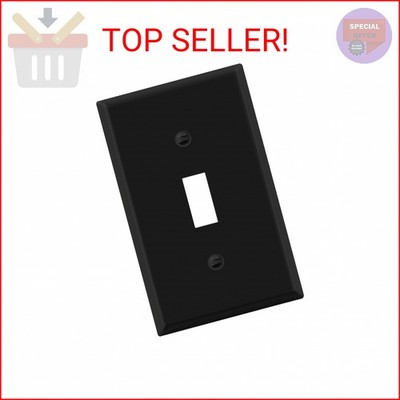 ENERLITES Toggle Light Switch Metal Cover Plate, Wall Plate, Corrosion Resistant