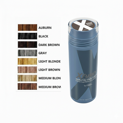 #ad #ad XFusion Keratin Black Dark Brown Medium Brown Hair Fiber Fiber 28g Fast Shippi $19.79