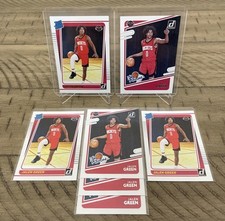2021-22 Panini Donruss Rated Rookie & The Rookies Jalen Green RC (Lot of 7)