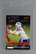 Josh Allen 2021 Panini Prestige Time Stamped Insert #TS-JA Buffalo Bills MVP