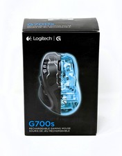 Logitech G700s Wireless Rechargeable Gaming Mouse New Factory Sealed