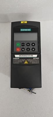 SIEMENS MICROMASTER440 6SE6440-2UD15-5AA1 0.55KW 3PHASE FREE&FASTSHIP DHL/FEDEX.