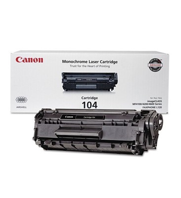 Canon 104 Black Toner Cartridge Genuine Ink For ImageClass MF4150 MF4350 MF4370