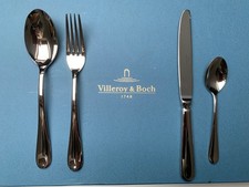 Villeroy & Boch OSCAR Cutlery set -1 Place 4 Piece Set (New)