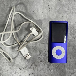 Apple iPod Nano 4th Generation Purple Model A1285 16GB Working